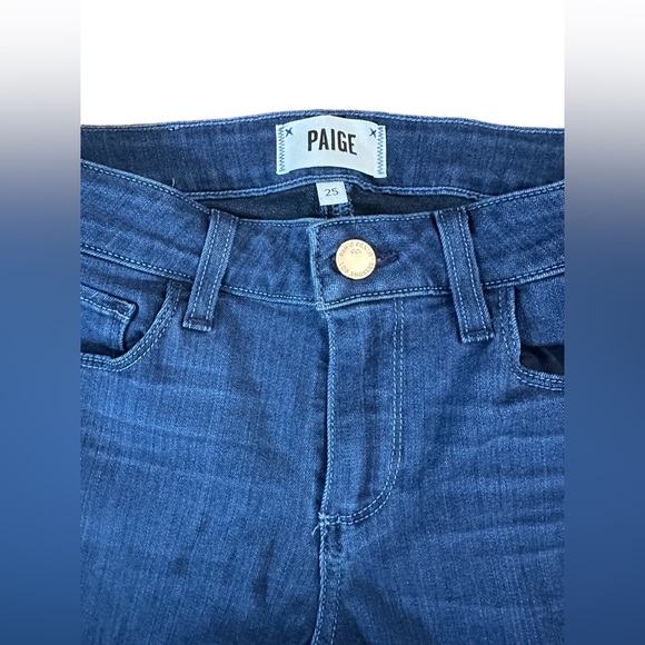 PAIGE Manhattan Bootcut Jeans, Paige Flare Jeans 25, 34 Inseam, Tall Paige Jeans - Picture 8 of 10